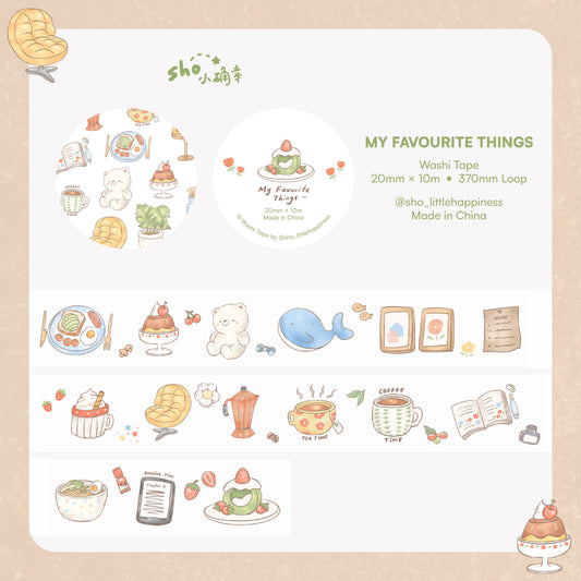 Sho Little Happines - My Favorite Things - Washi Tape