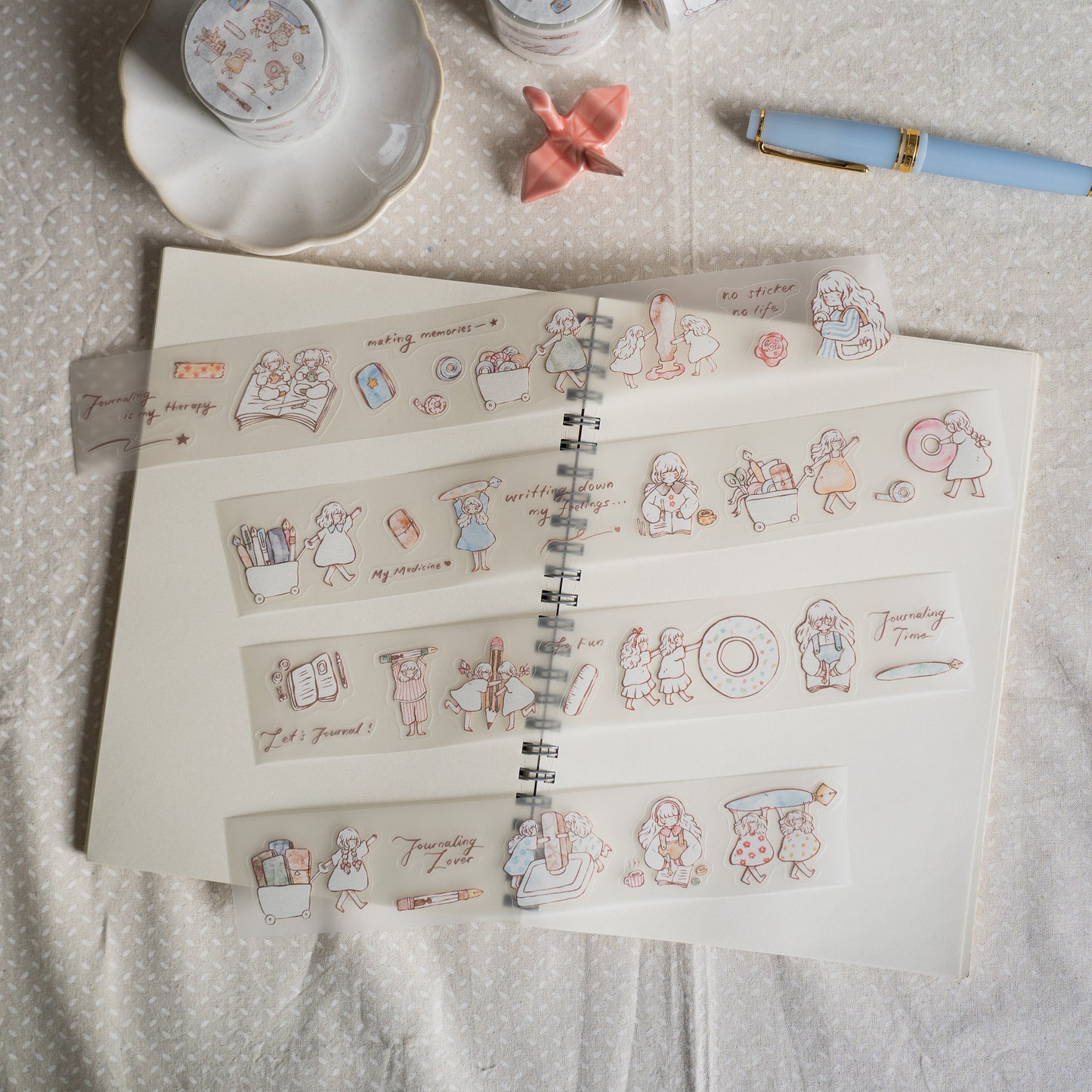 Sho Little Happines - Stationery Friends- PET Tape