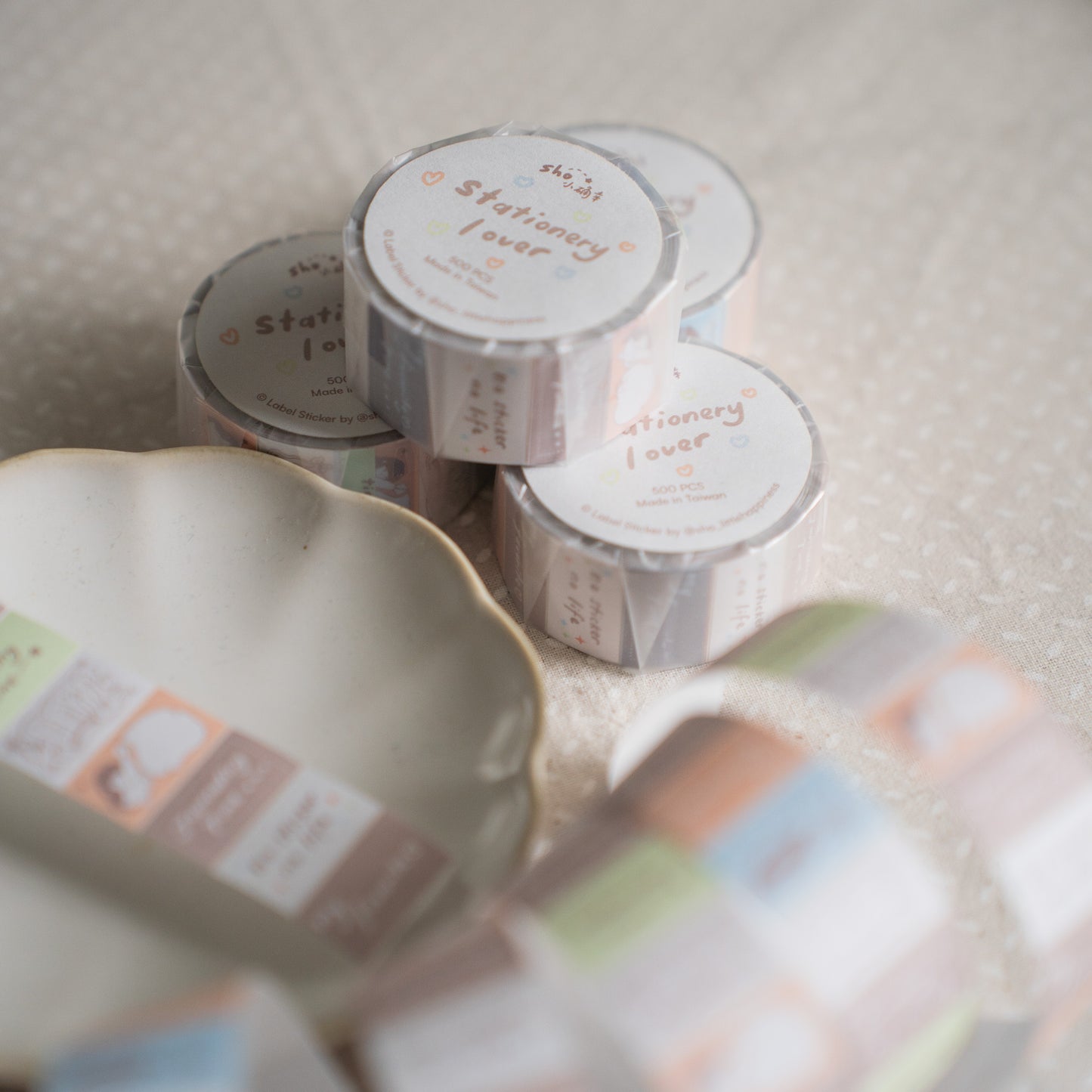Sho Little Happiness - Stationery Lover - Label Sticker