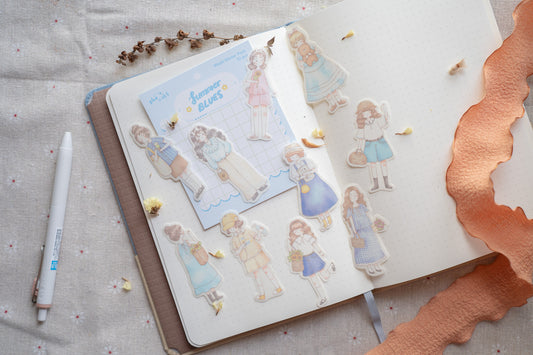 Sho Little Happiness - Summer Blues- Sticker Pack