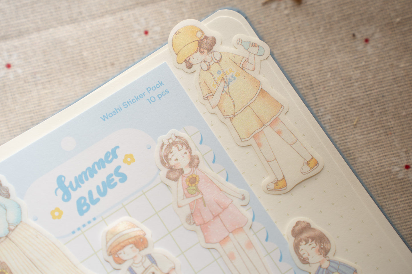 Sho Little Happiness - Summer Blues- Sticker Pack