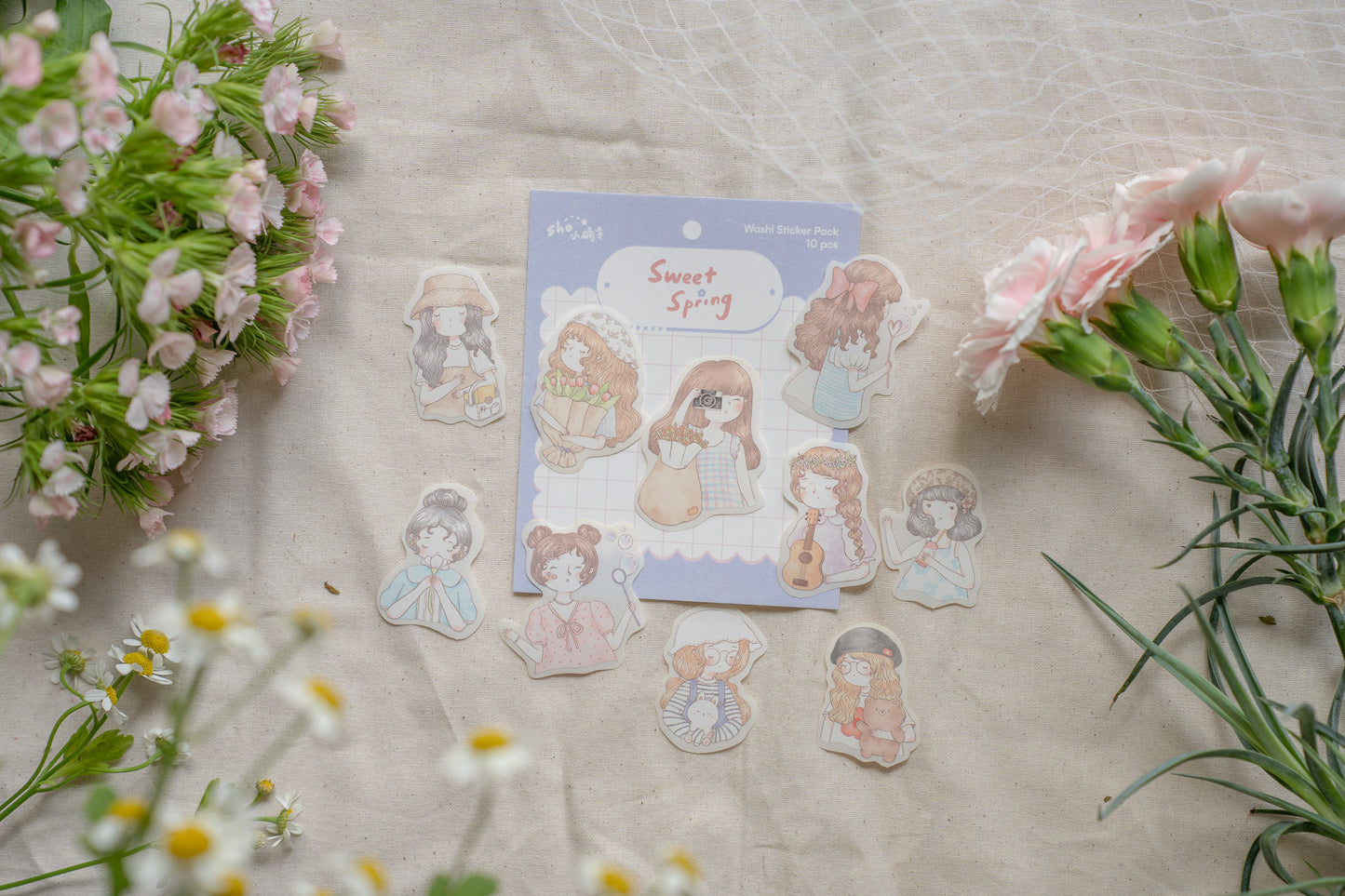Sho Little Happiness - Sweet Spring- Sticker Pack