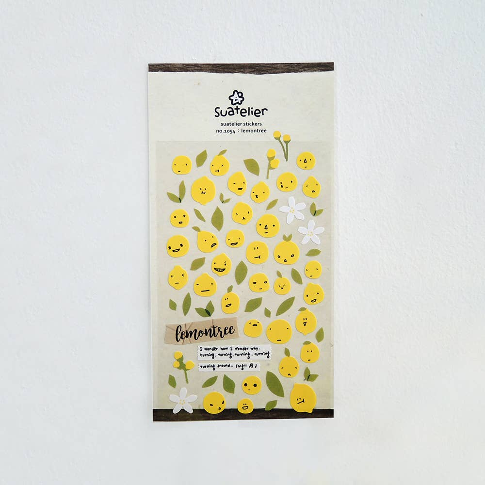 Suatelier Sticker Sheet - Lemontree