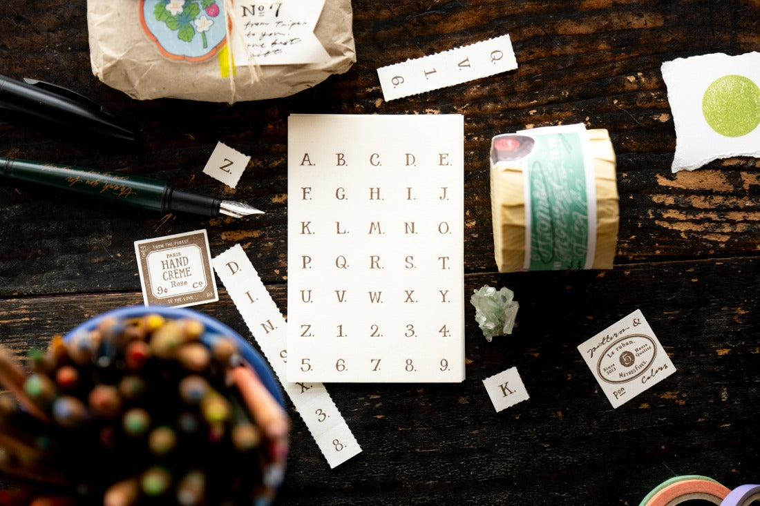 OURS Studio Letter Press Note Pads - Wordmark