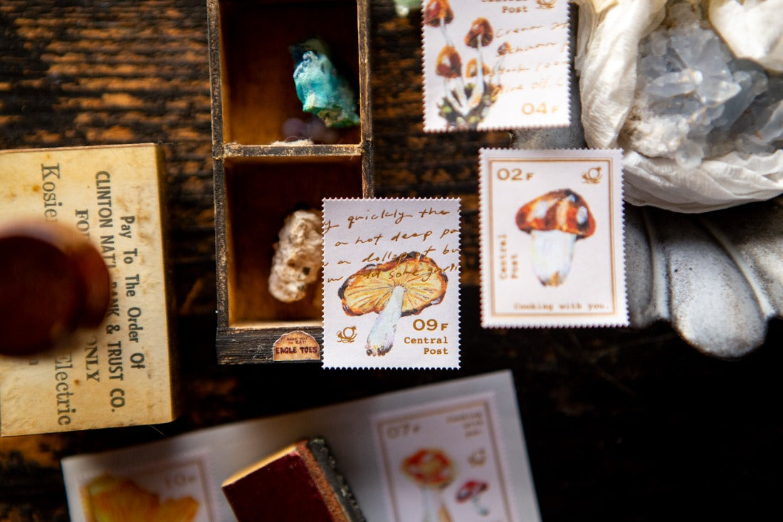 OURS Studio Stamp Sticker - Mushroom Recipe
