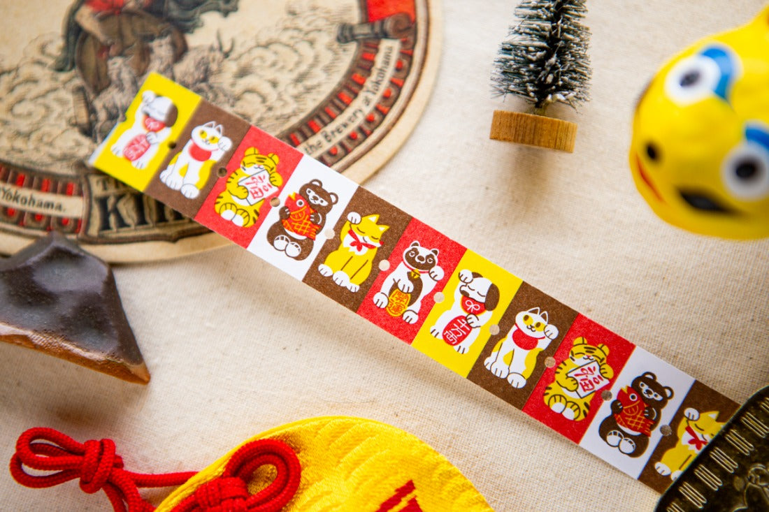 OURS Studio Little Lucky Friends Label Sticker Roll