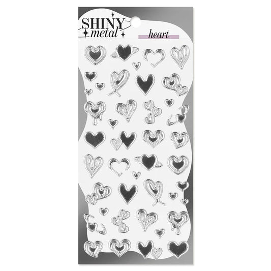Mindwave Sticker Sheet - Shiny Metal