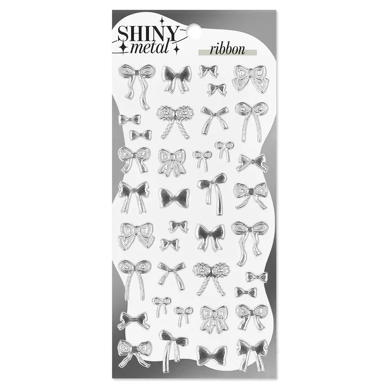 Mindwave Sticker Sheet - Shiny Metal