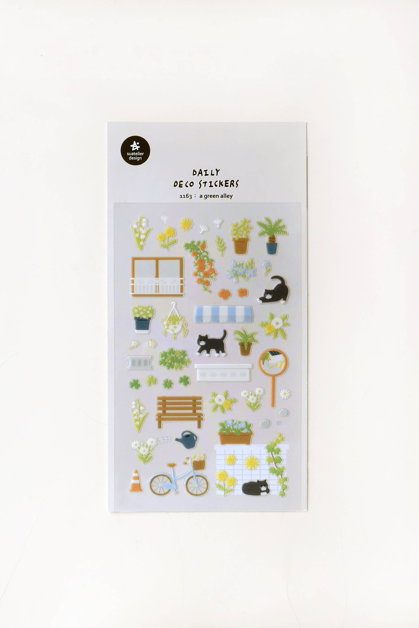 Suatelier Sticker Sheet - A green alley