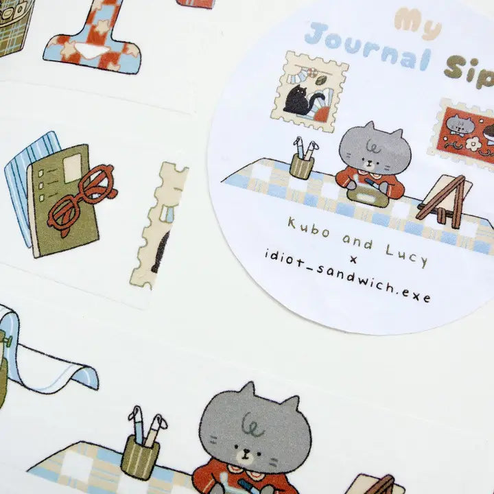 Kubo and Lucy x Idiot Sandwich Washi Tape - Stationery
