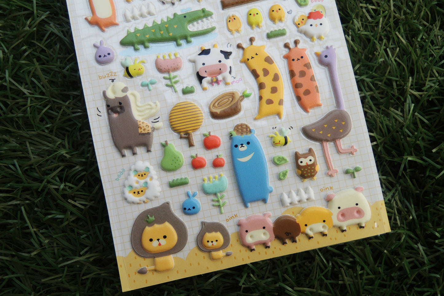 Suatelier Sticker Sheet - Animal Farm