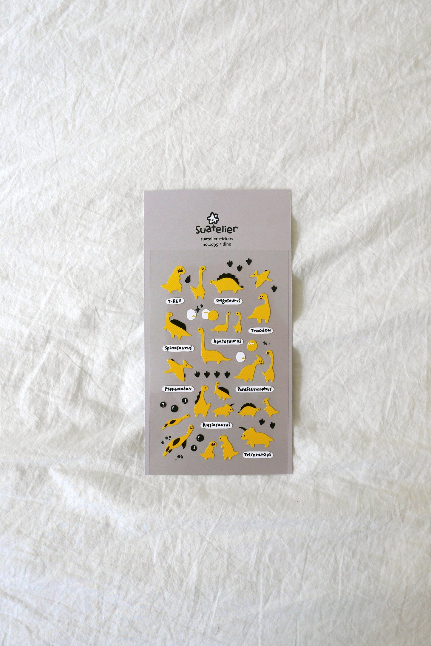 Suatelier Sticker Sheet - Dino