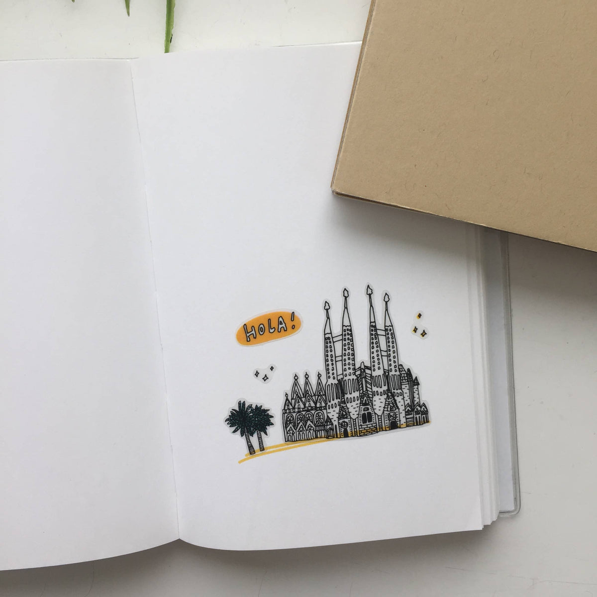 Suatelier Sticker Sheet - Hola