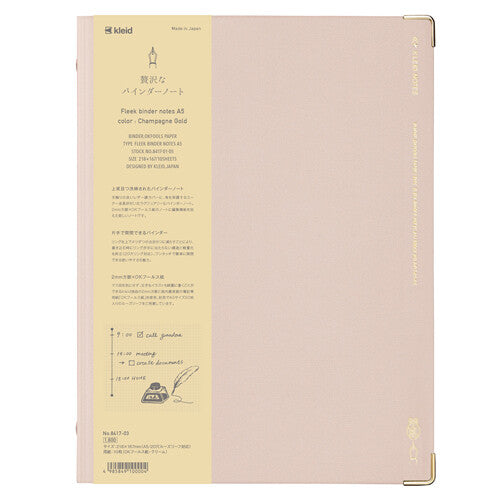 Kleid Fleek Binder Notebook A5