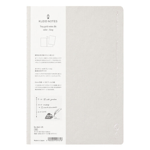 Kleid Notes B6 Tiny Grid Notebook