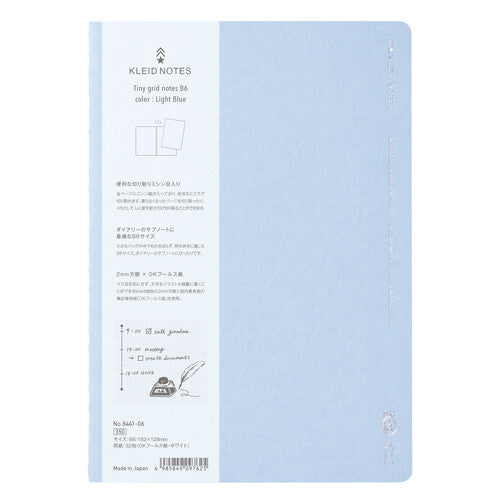 Kleid Notes B6 Tiny Grid Notebook