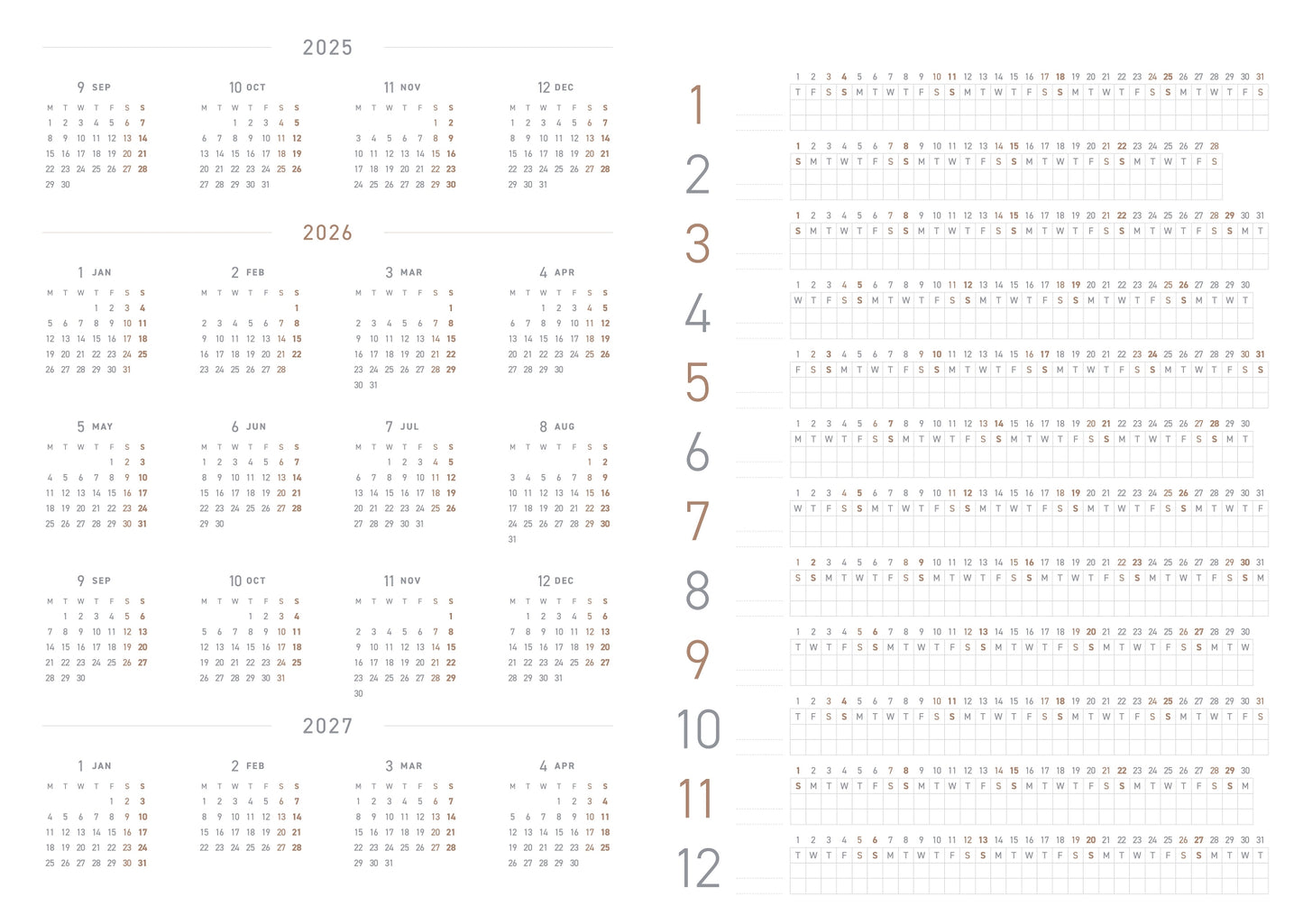 TAKE A NOTE 2026 REGULAR PLANNER - English ver. A5 (Pre-Order)