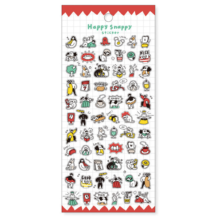 Mindwave Sticker Sheet - Happy Snappy