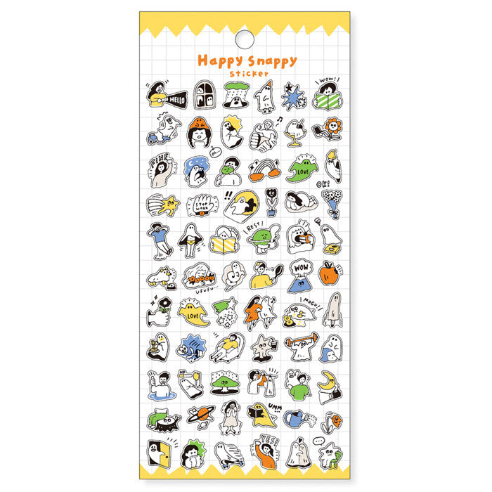 Mindwave Sticker Sheet - Happy Snappy