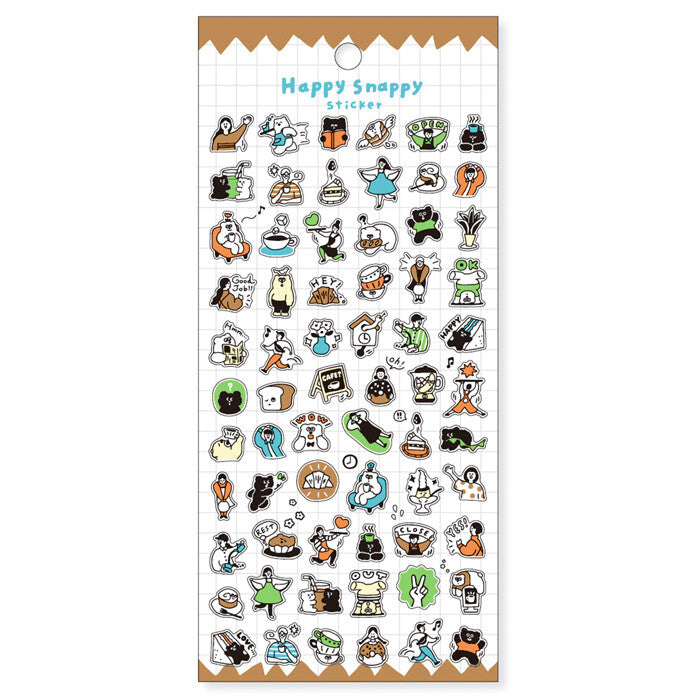 Mindwave Sticker Sheet - Happy Snappy