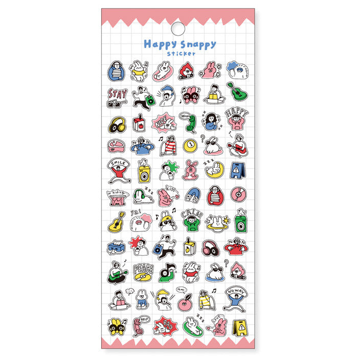 Mindwave Sticker Sheet - Happy Snappy