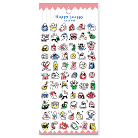 Mindwave Sticker Sheet - Happy Snappy