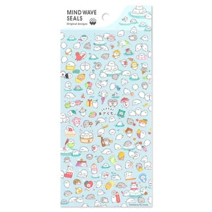 Mind Wave Sticker Sheet - Tiny Seals