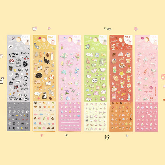 BGM Foil Stamped Sticker Sheet