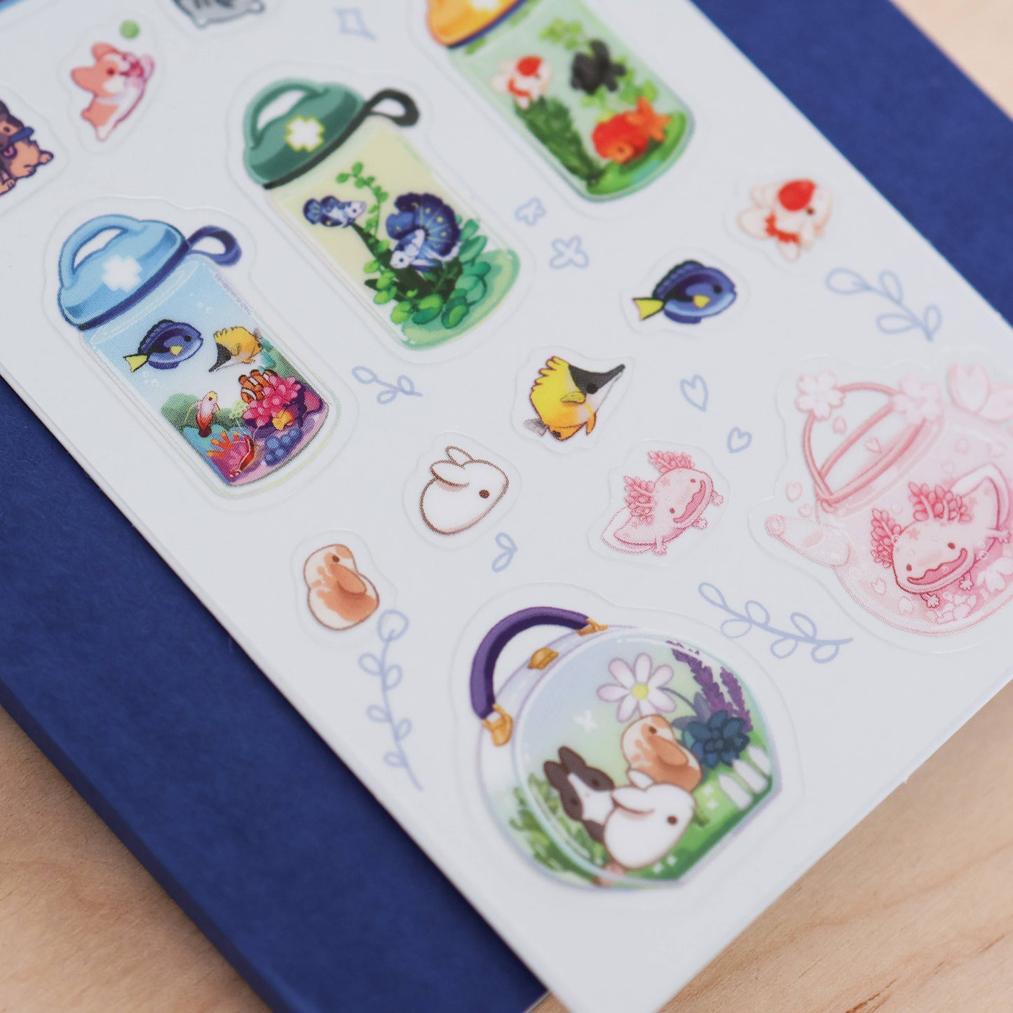 Thousand Skies Sticker Sheet (Clear) - First Aid Kit