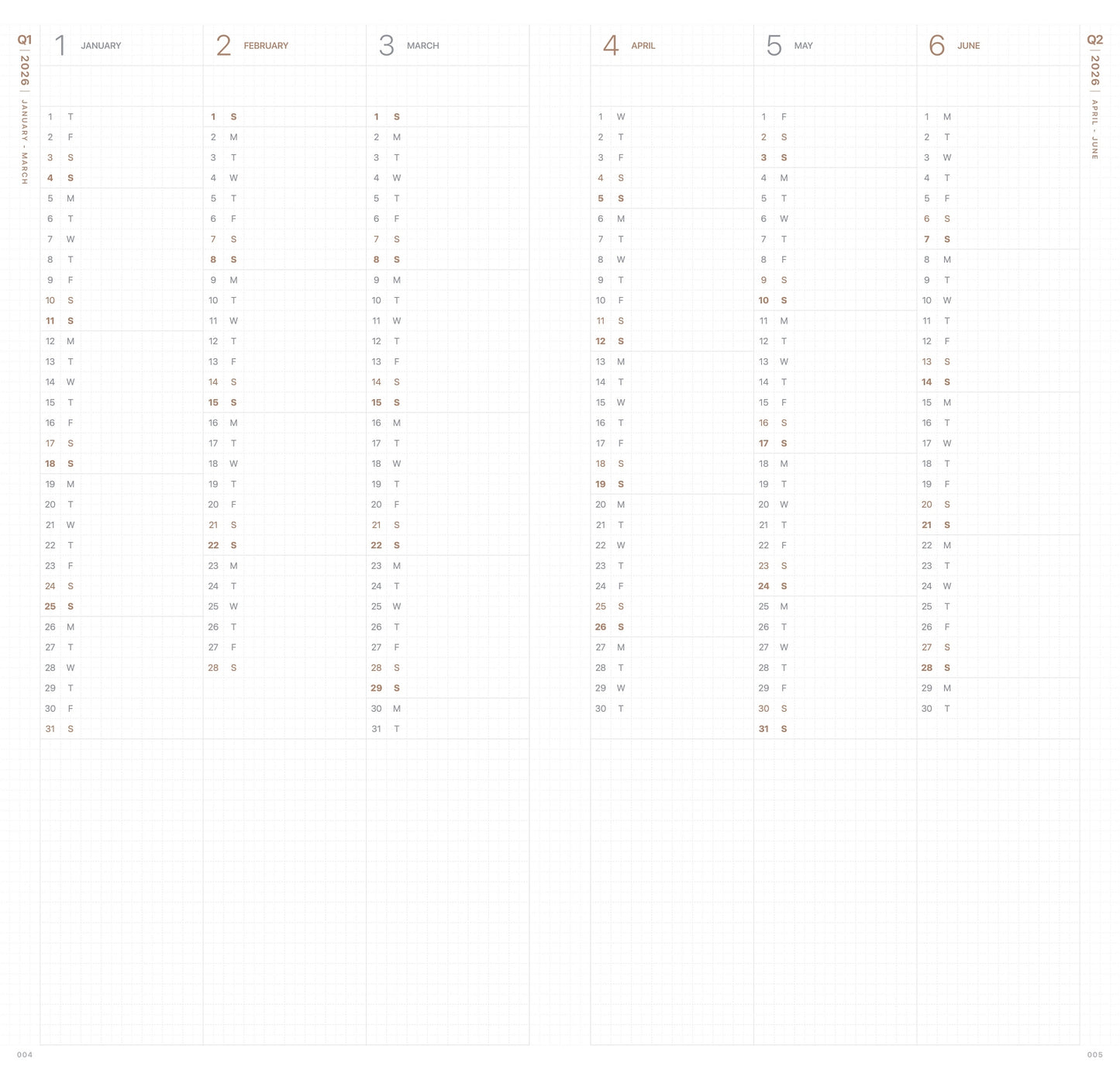TAKE A NOTE 2026 SLIM BIWEEKLY PLANNER (Pre-Order)