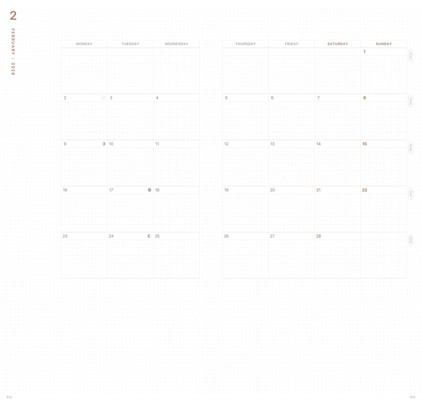TAKE A NOTE 2026 SLIM BIWEEKLY PLANNER (Pre-Order)