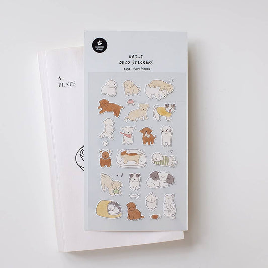 Suatelier Sticker Sheet - Furry friends