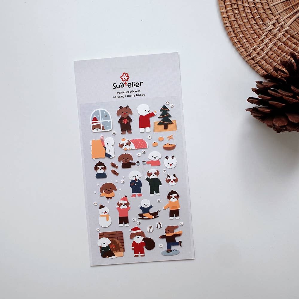 Suatelier Sticker Sheet - Merry Hodoo