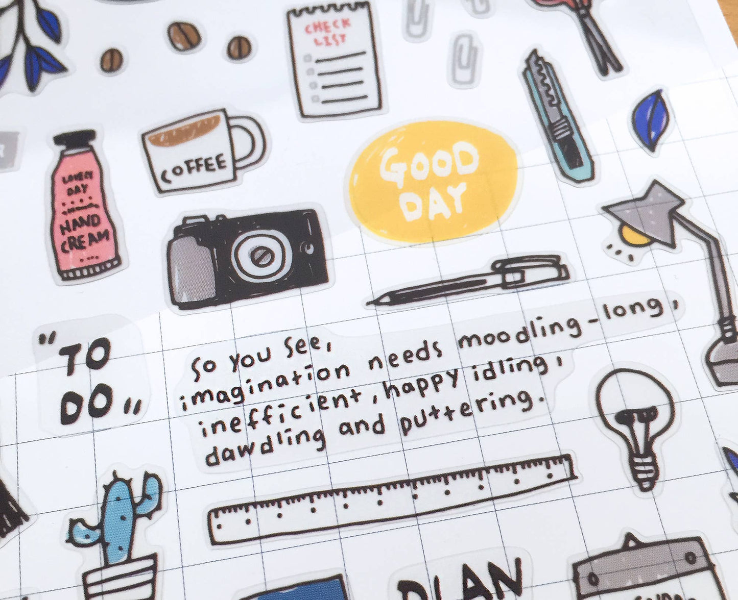 Suatelier Sticker Sheet - Daily