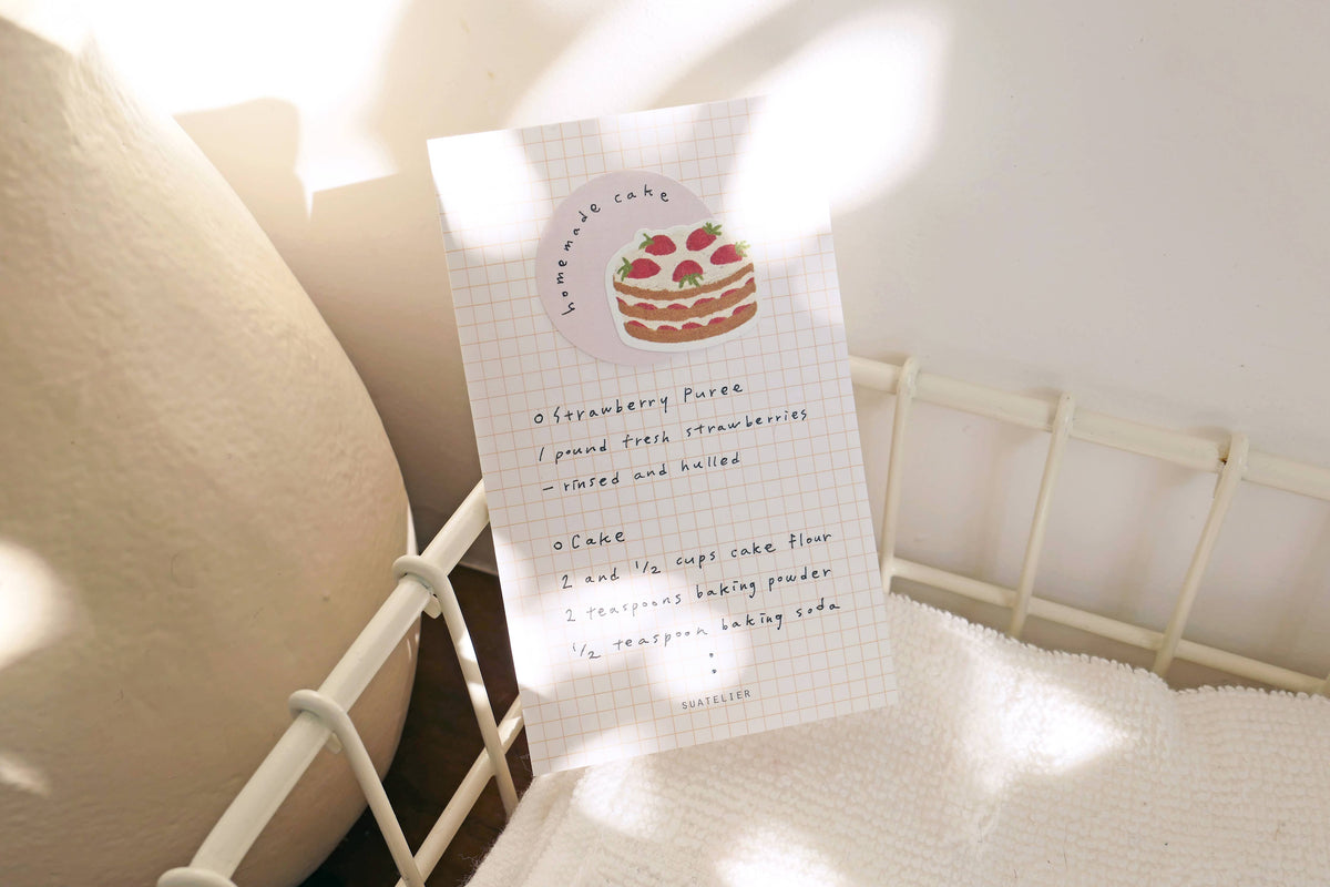 Suatelier Sticker Pack - Sweet cake