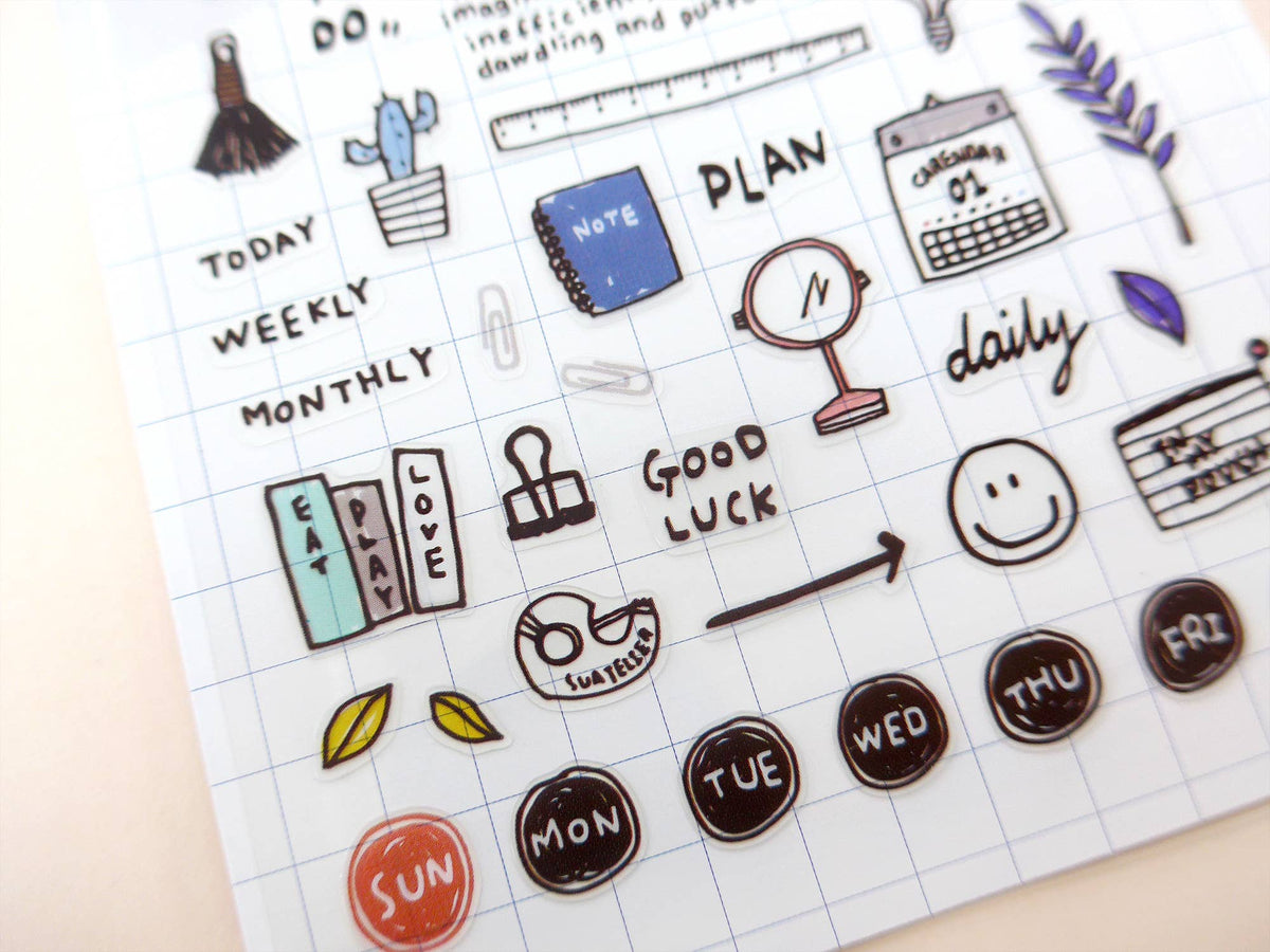 Suatelier Sticker Sheet - Daily