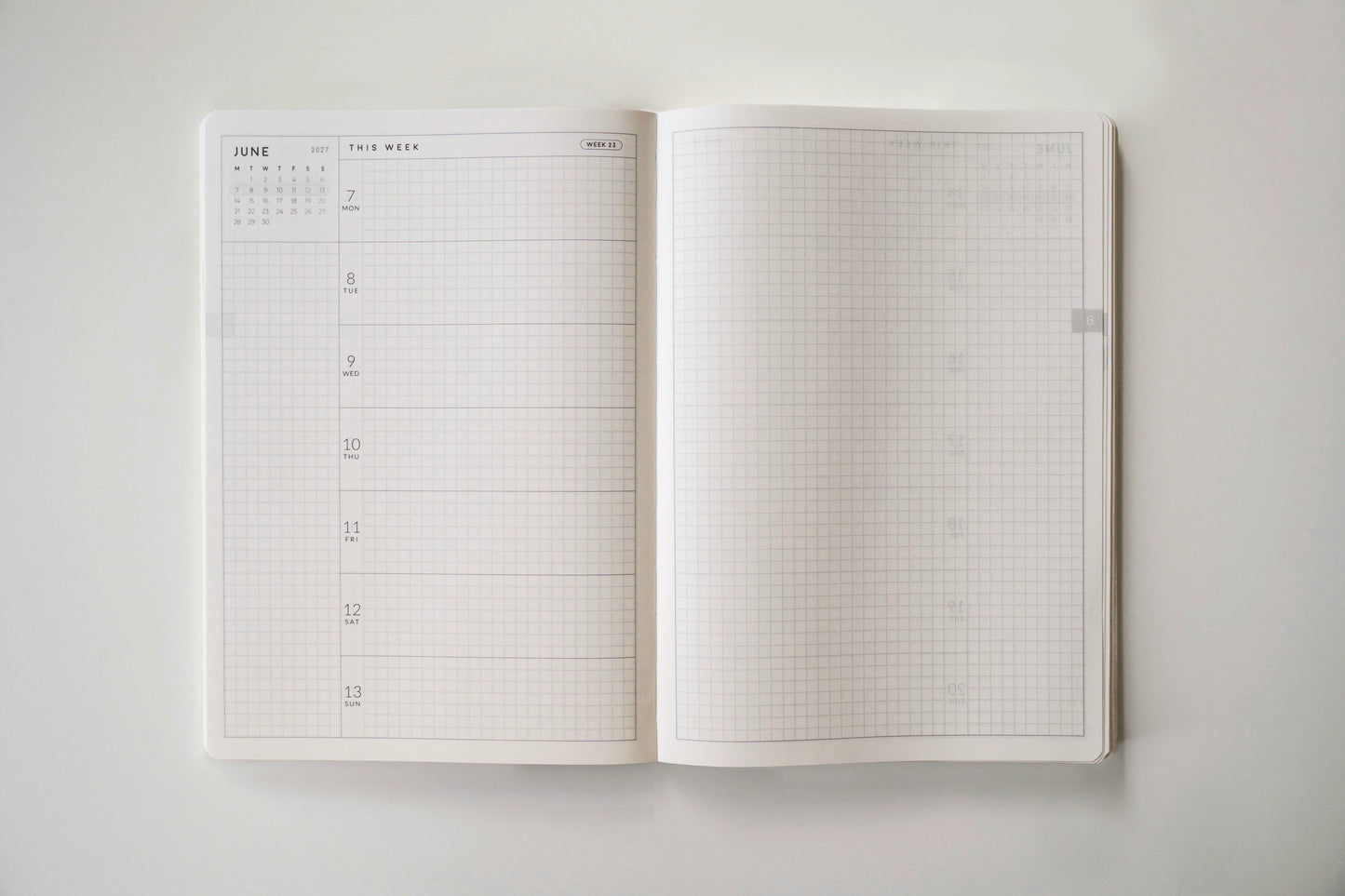 Aura Estelle 2027 Weekly Horizontal A5 Magnet Planner - PRE-ORDER