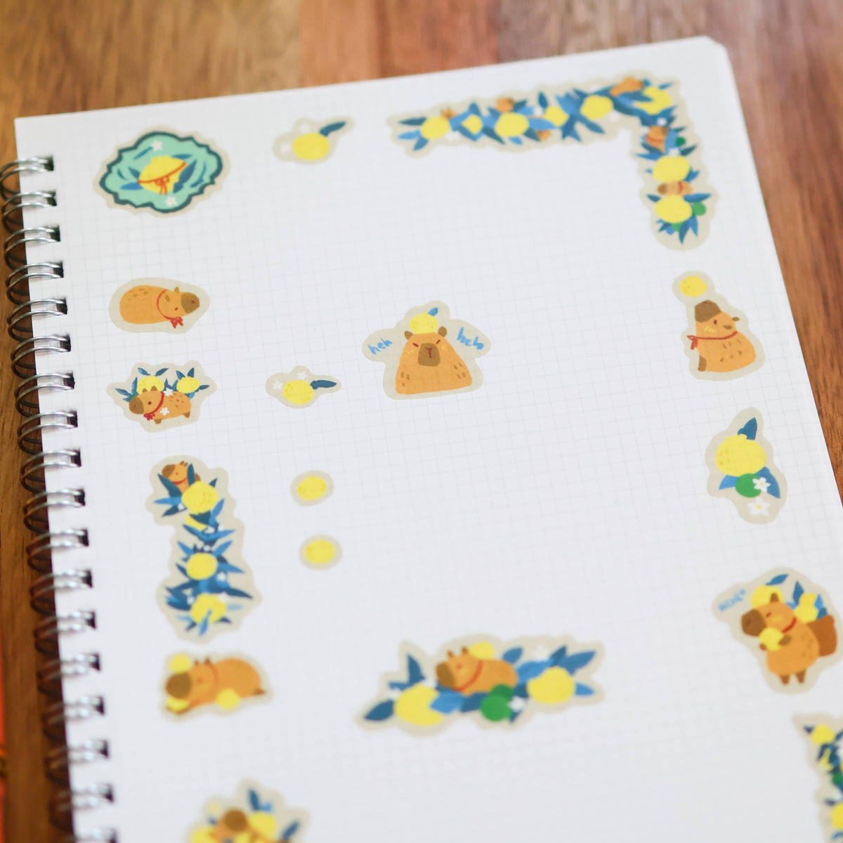 Thousand Skies Sticker Sheet (Washi) - Little Yuzu Thief