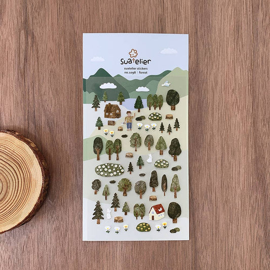 Suatelier Sticker Sheet - Forest