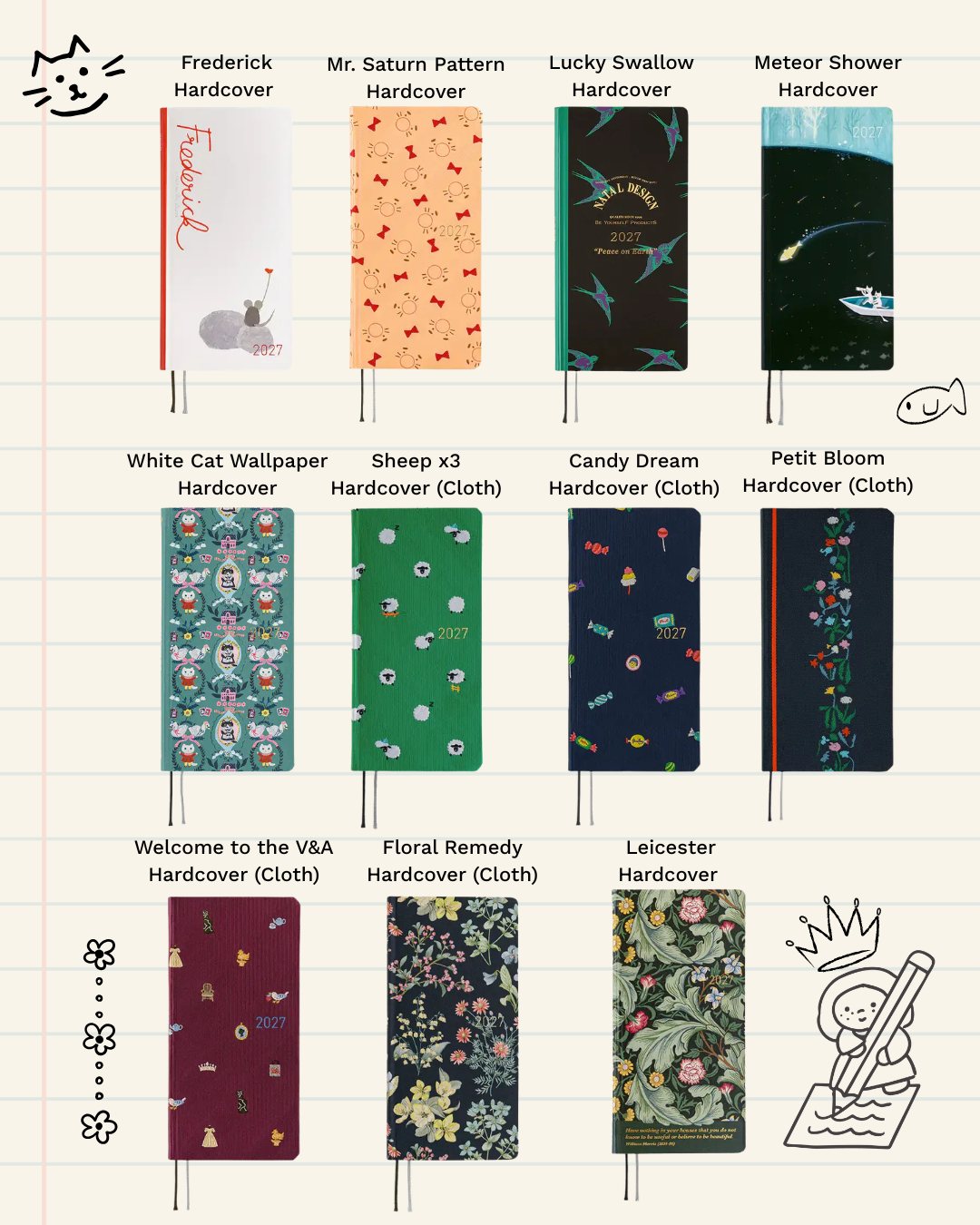 2027 Hobonichi Weeks - IN-STORE PICK UP ONLY