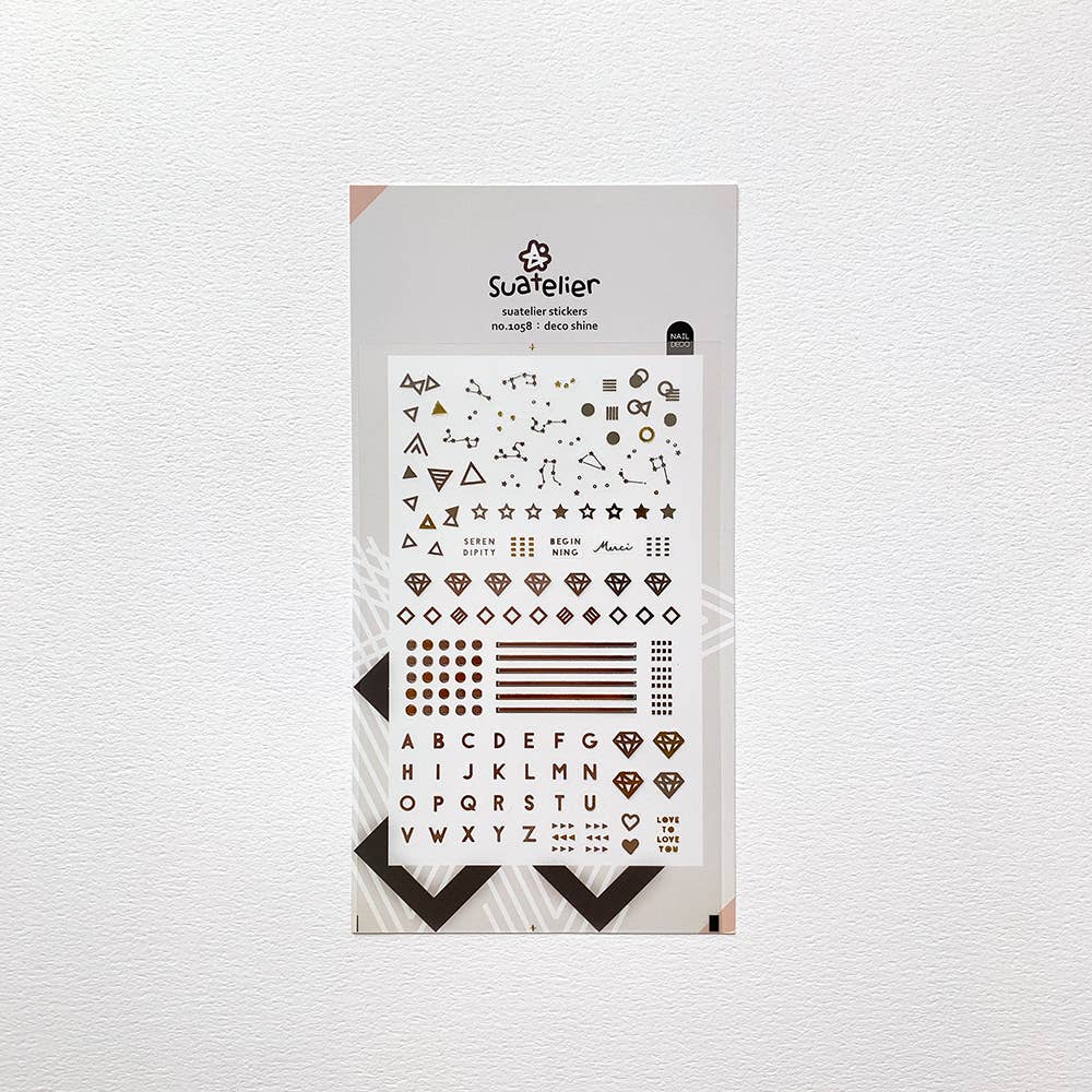 Suatelier Sticker Sheet - Deco Shine