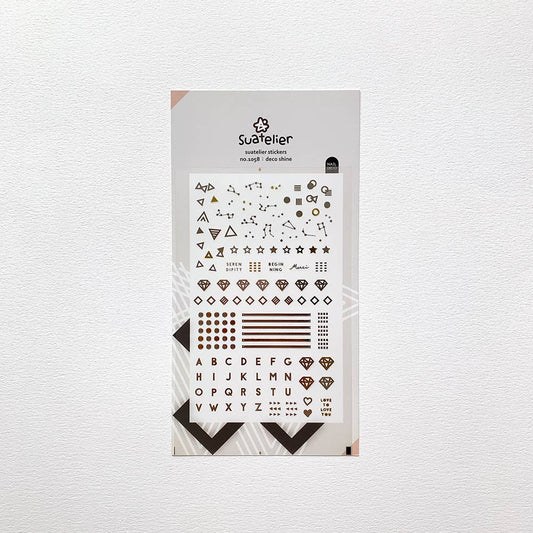 Suatelier Sticker Sheet - Deco Shine