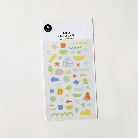 Suatelier Sticker Sheet - Splish splash!