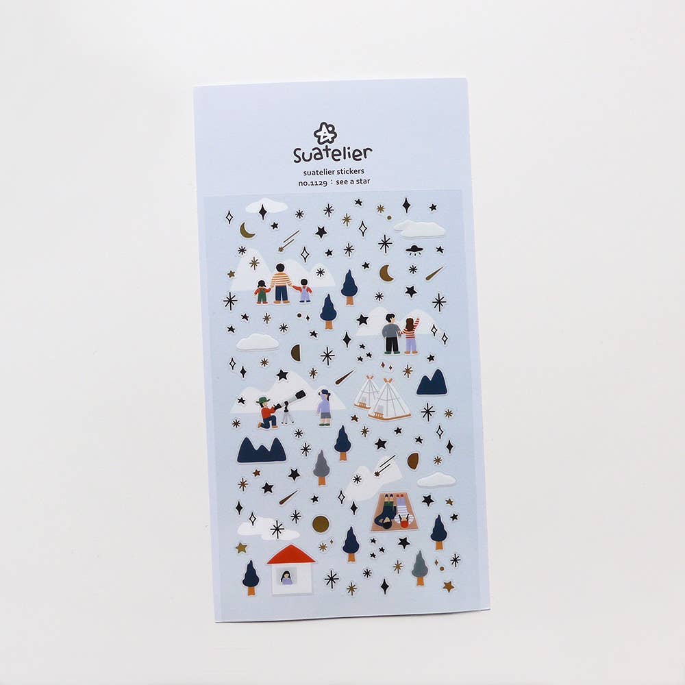 Suatelier Sticker Sheet - See a Star