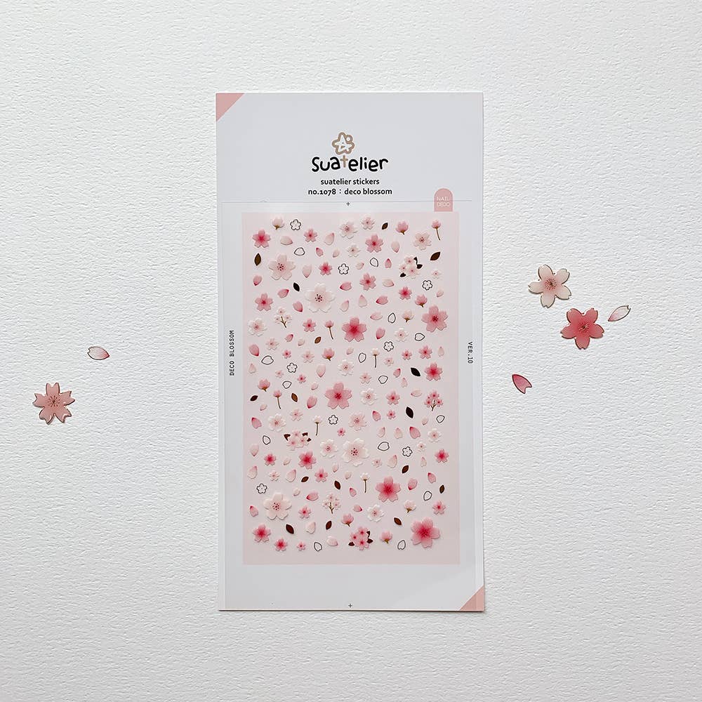 Suatelier Sticker Sheet - Deco Blossom