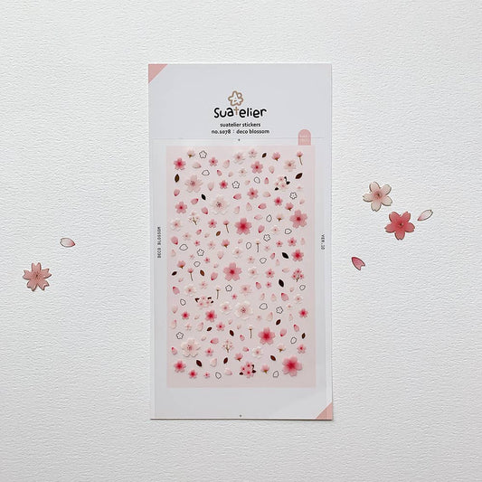 Suatelier Sticker Sheet - Deco Blossom