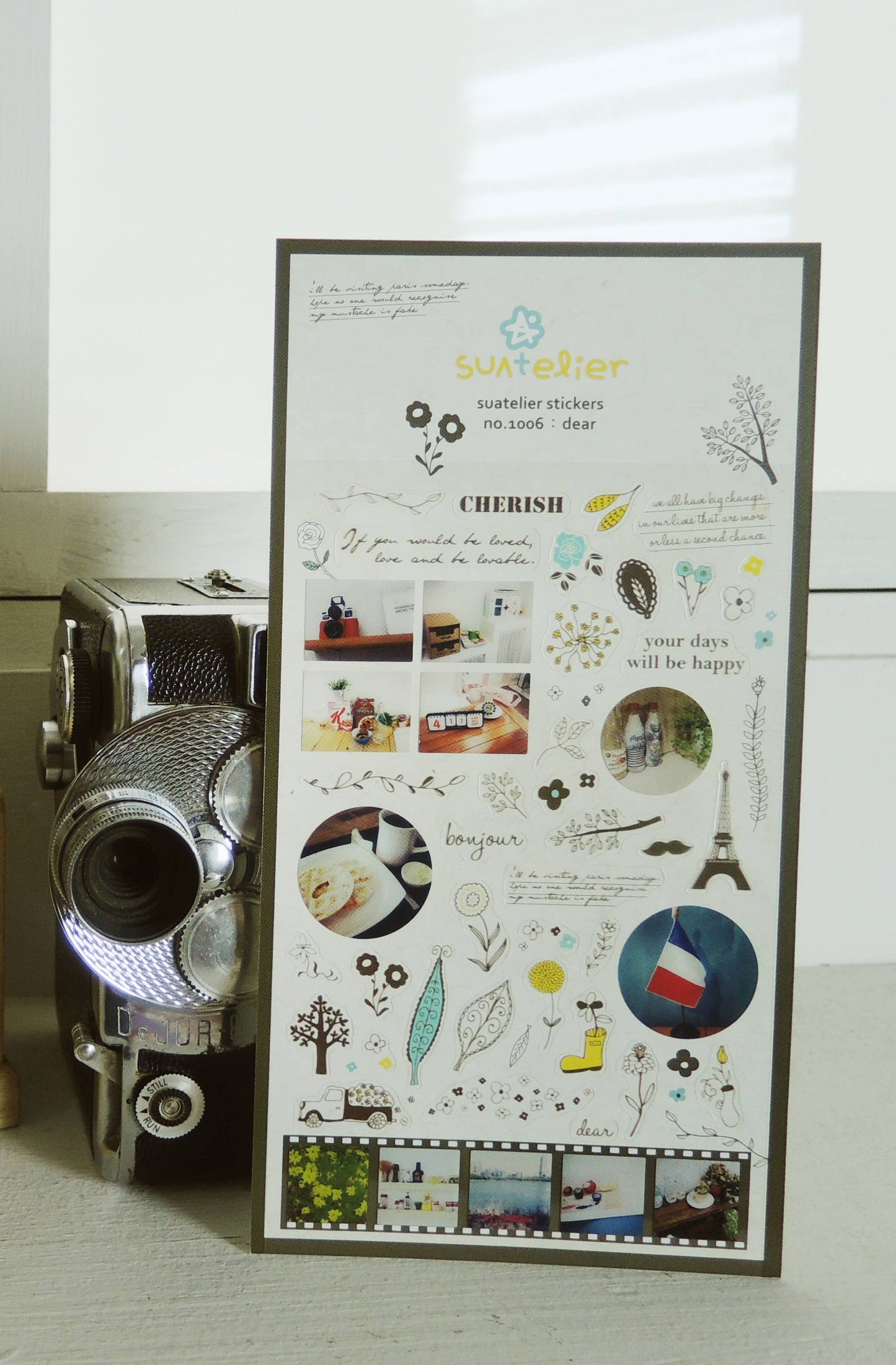 Suatelier Sticker Sheet - Dear