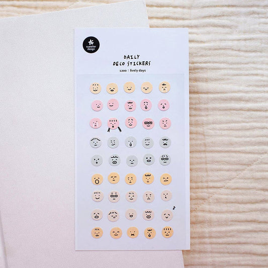 Suatelier Sticker Sheet - Lively days