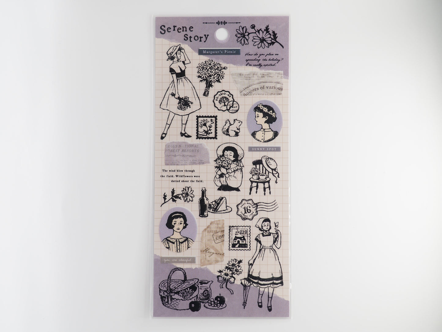 Mind Wave Sticker Sheet - Serene Story