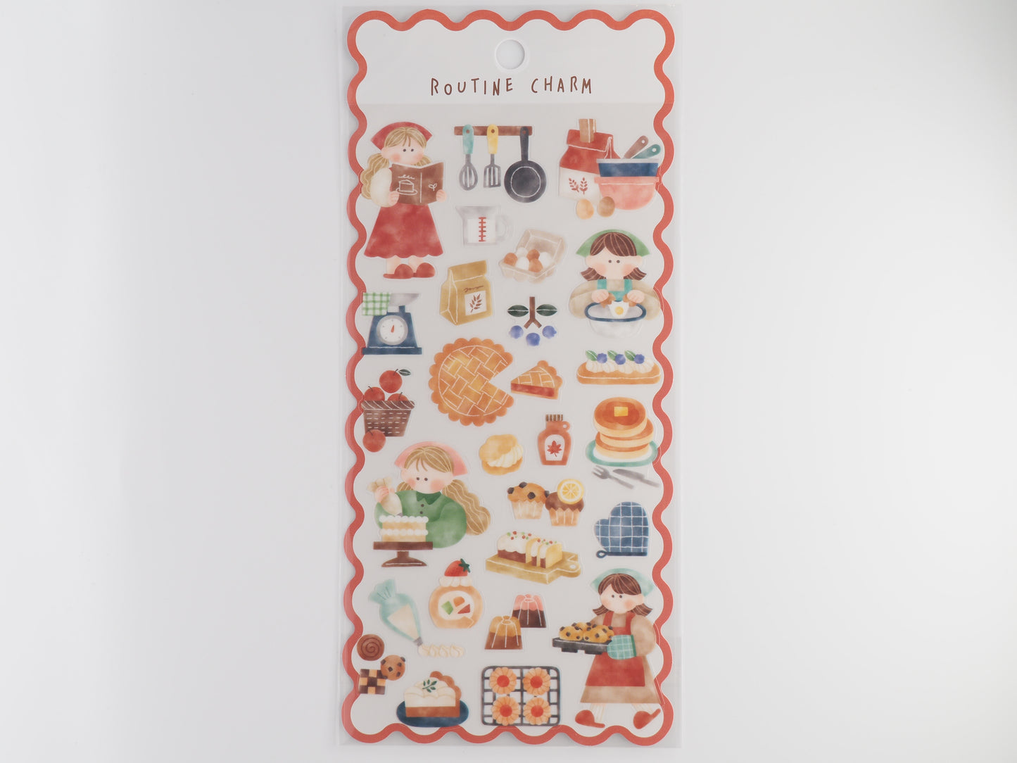 Mindwave Sticker Sheet - Routine Charm Cooking